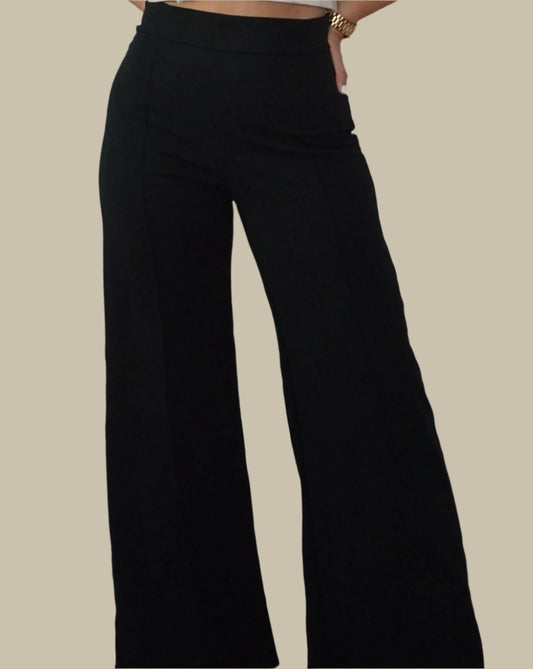 Karola Black Classic Pants