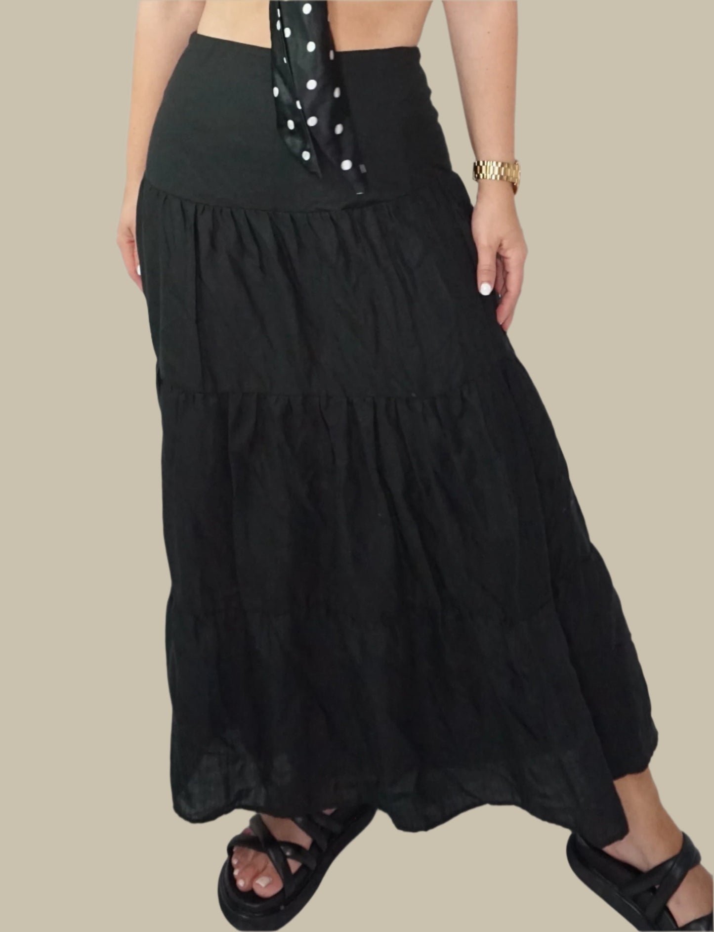 Fera Black Skirt