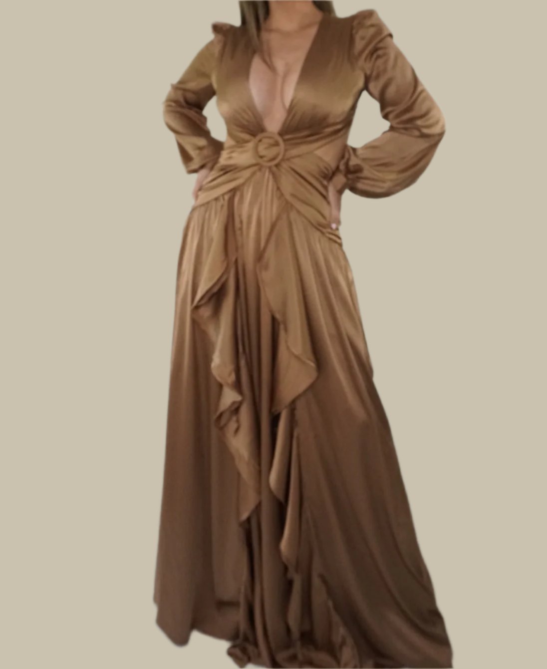 Ares Mocha Maxxi Dress