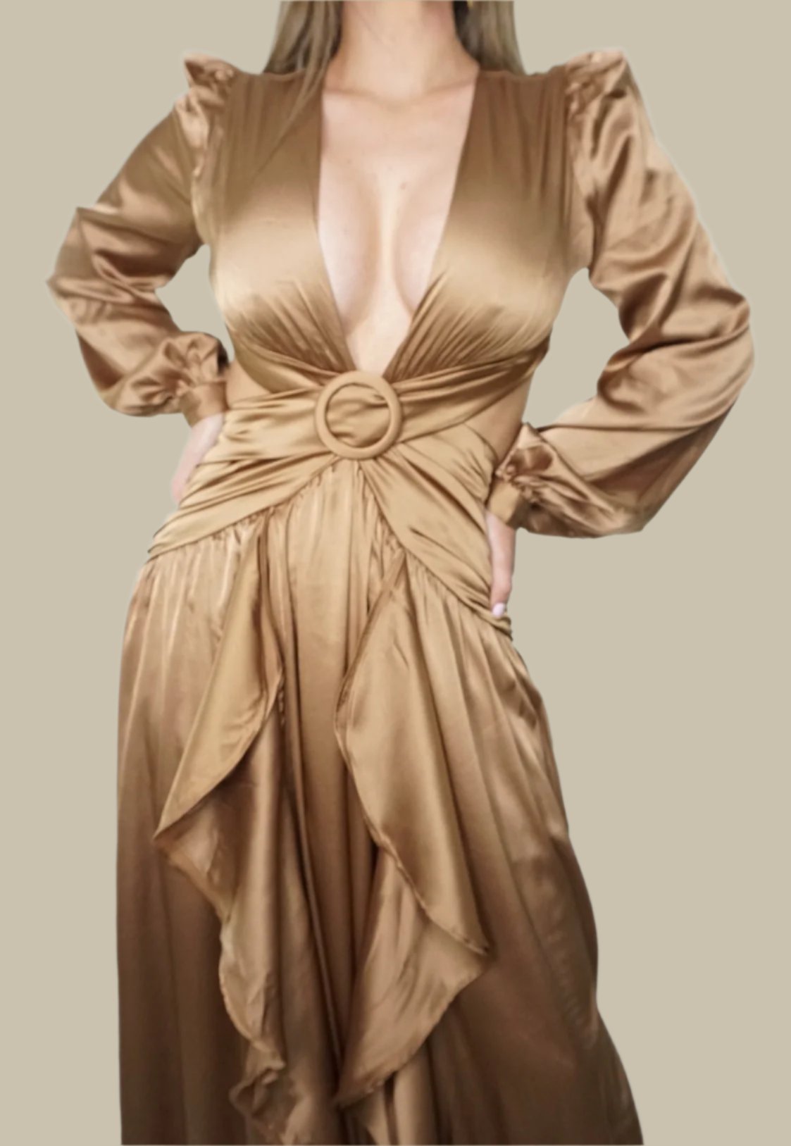 Ares Mocha Maxxi Dress