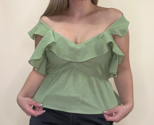 Luna Mint Top