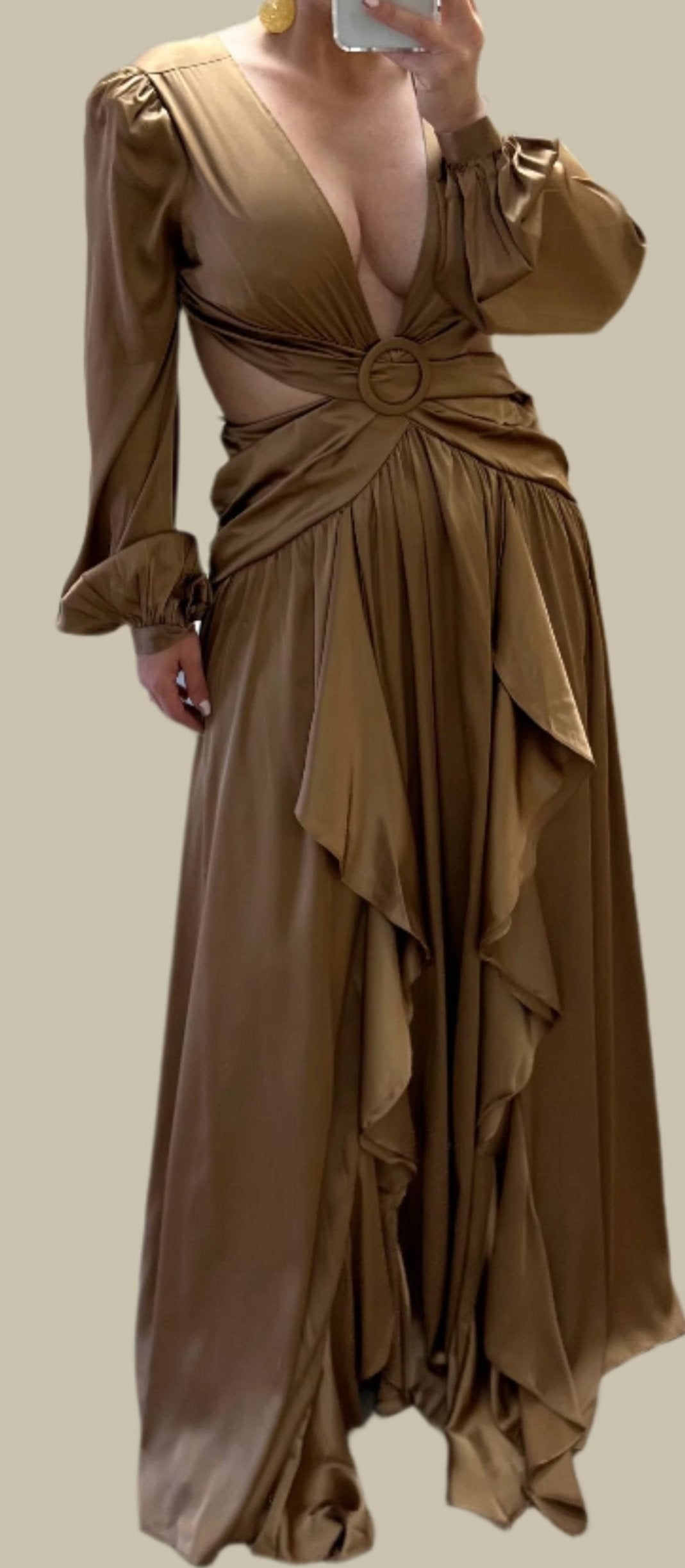 Ares Mocha Maxxi Dress