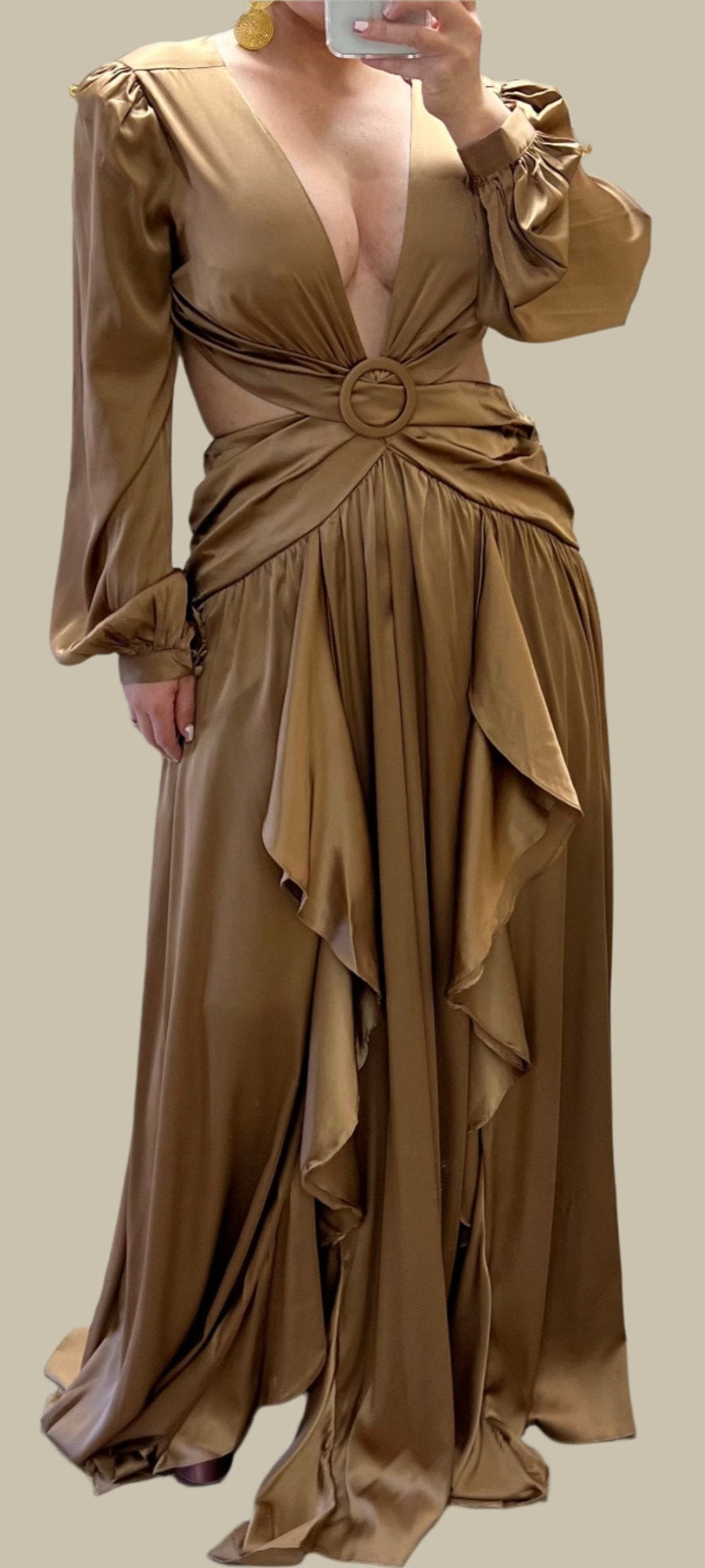 Ares Mocha Maxxi Dress