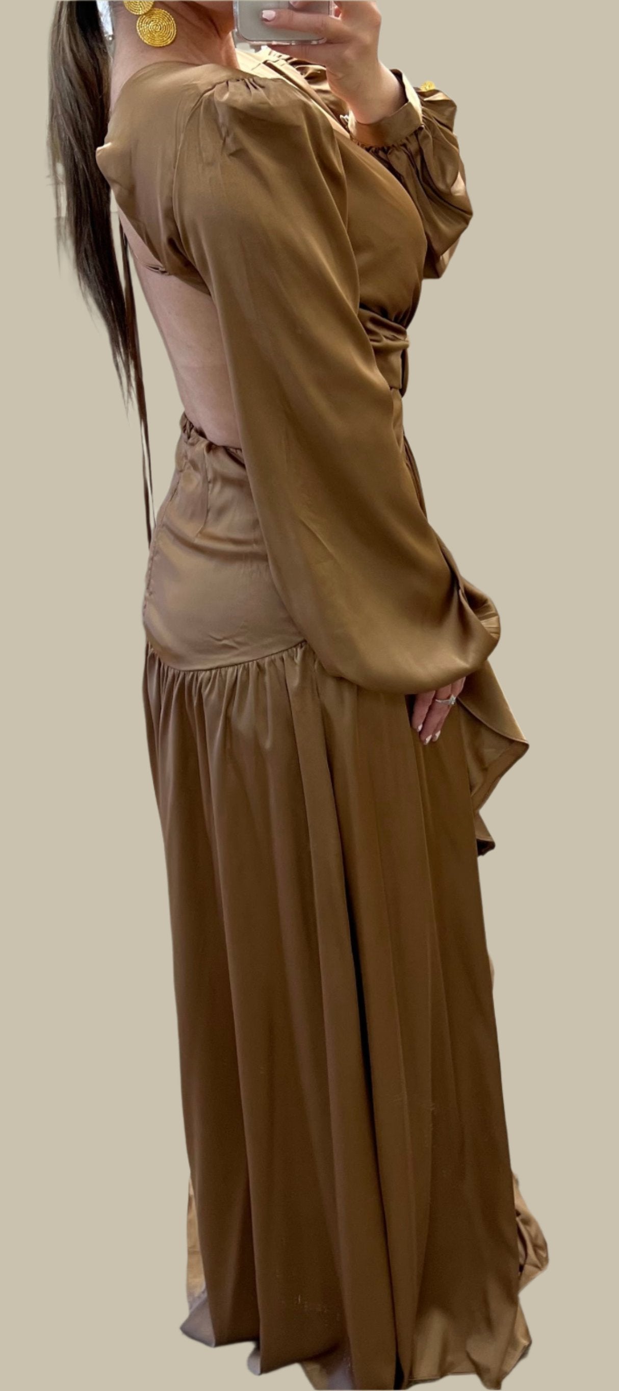 Ares Mocha Maxxi Dress