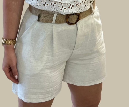 Margaret Beige Shorts