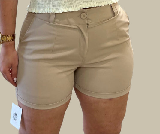 Mila Tan Shorts