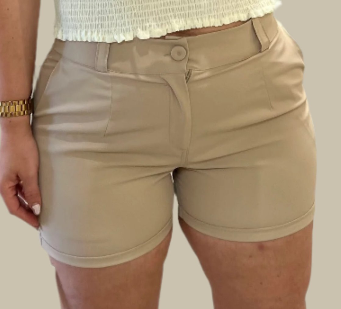 Mila Tan Shorts