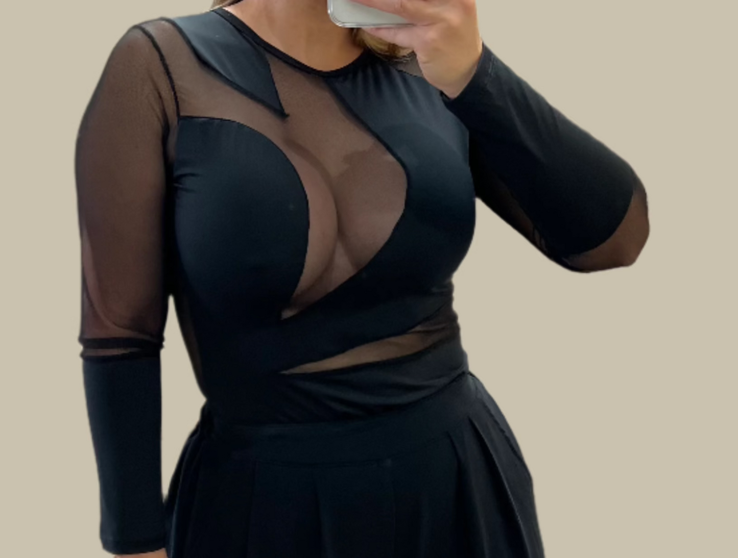 Rosanna Black Body Top