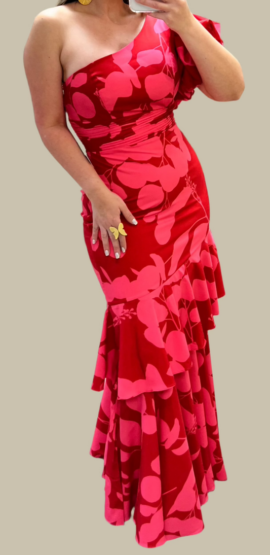 Norma Red Dress