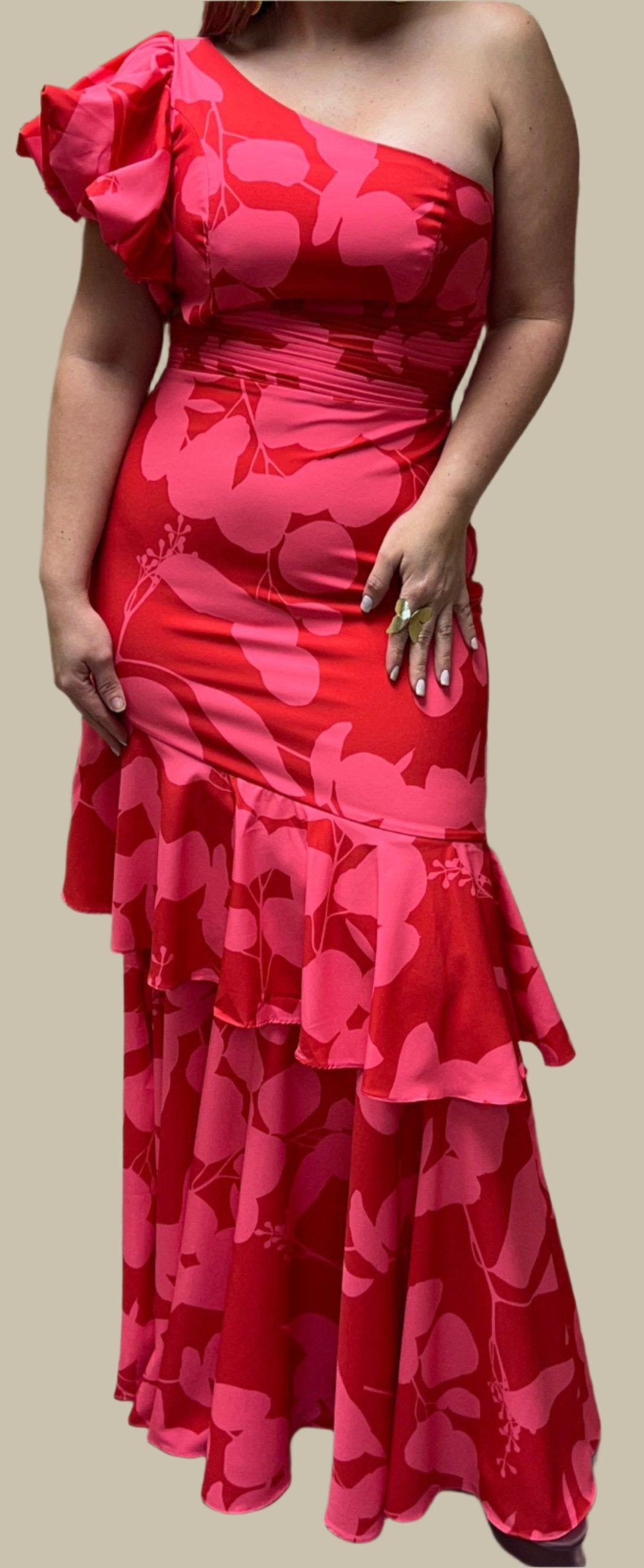 Norma Red Dress