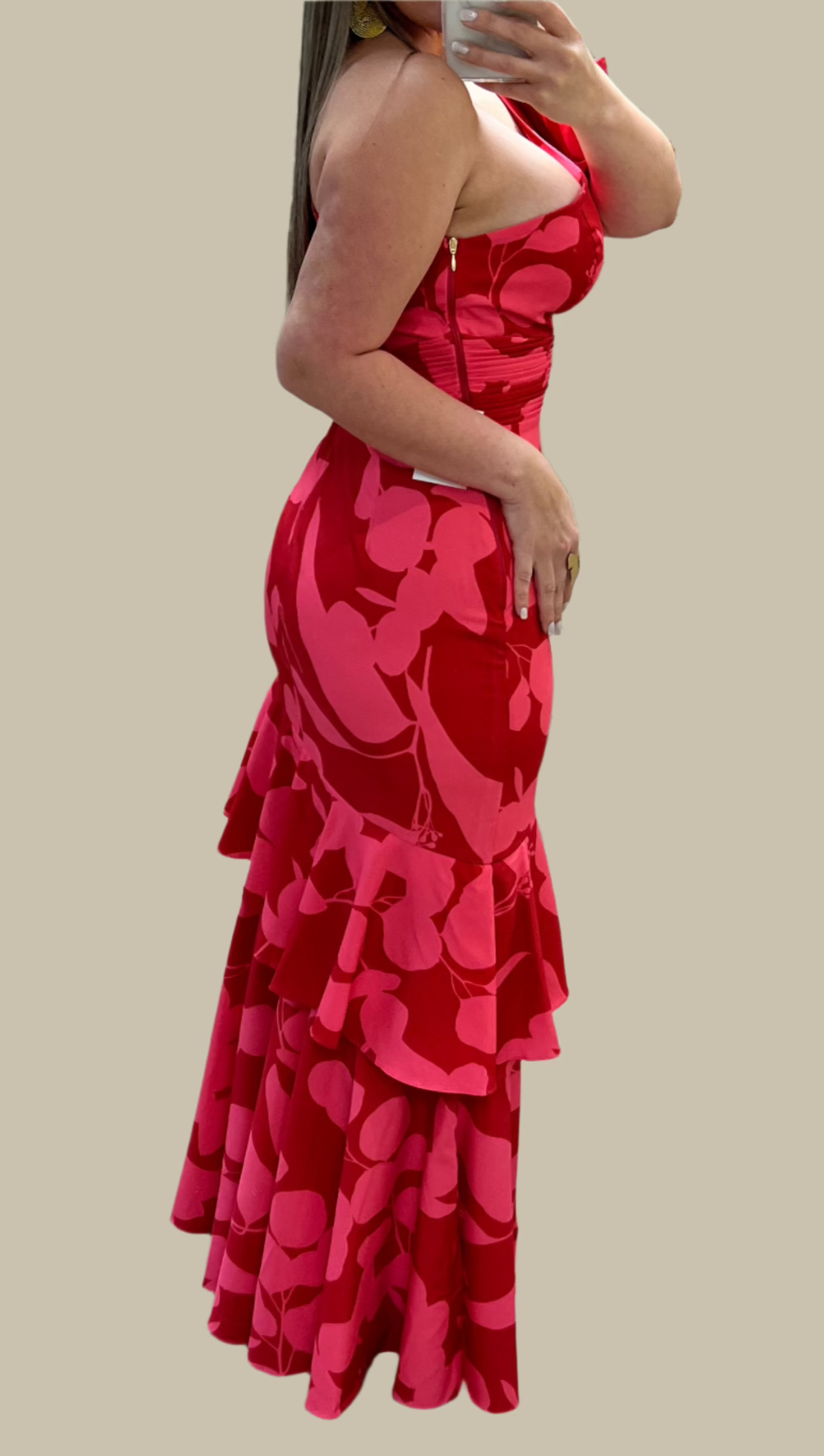 Norma Red Dress